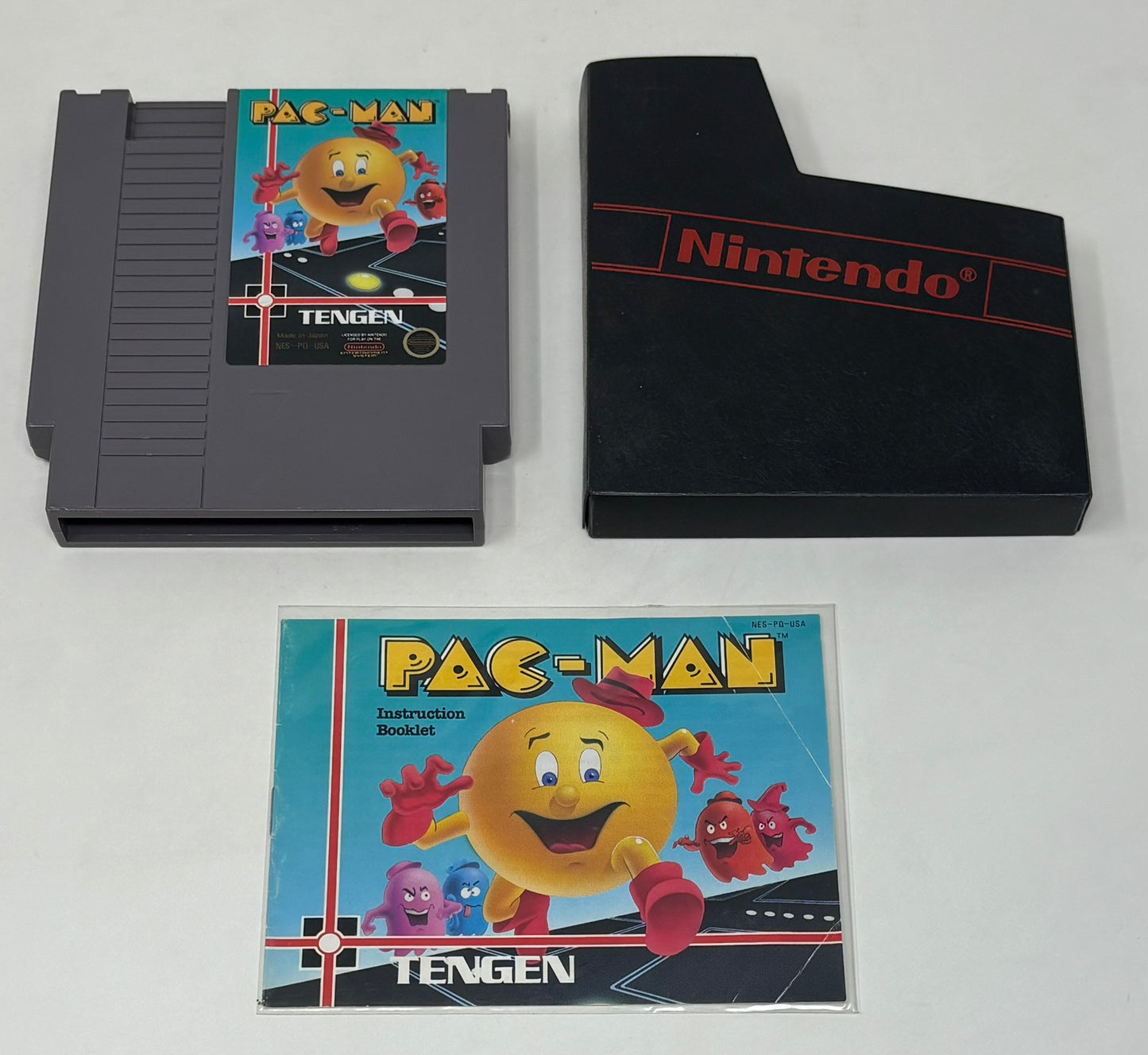 NES Nintendo - Pac-Man (Tengen) w/ Manual
