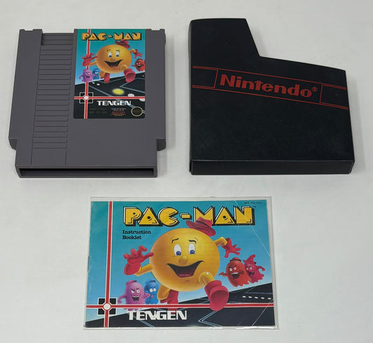 NES Nintendo - Pac-Man (Tengen) w/ Manual