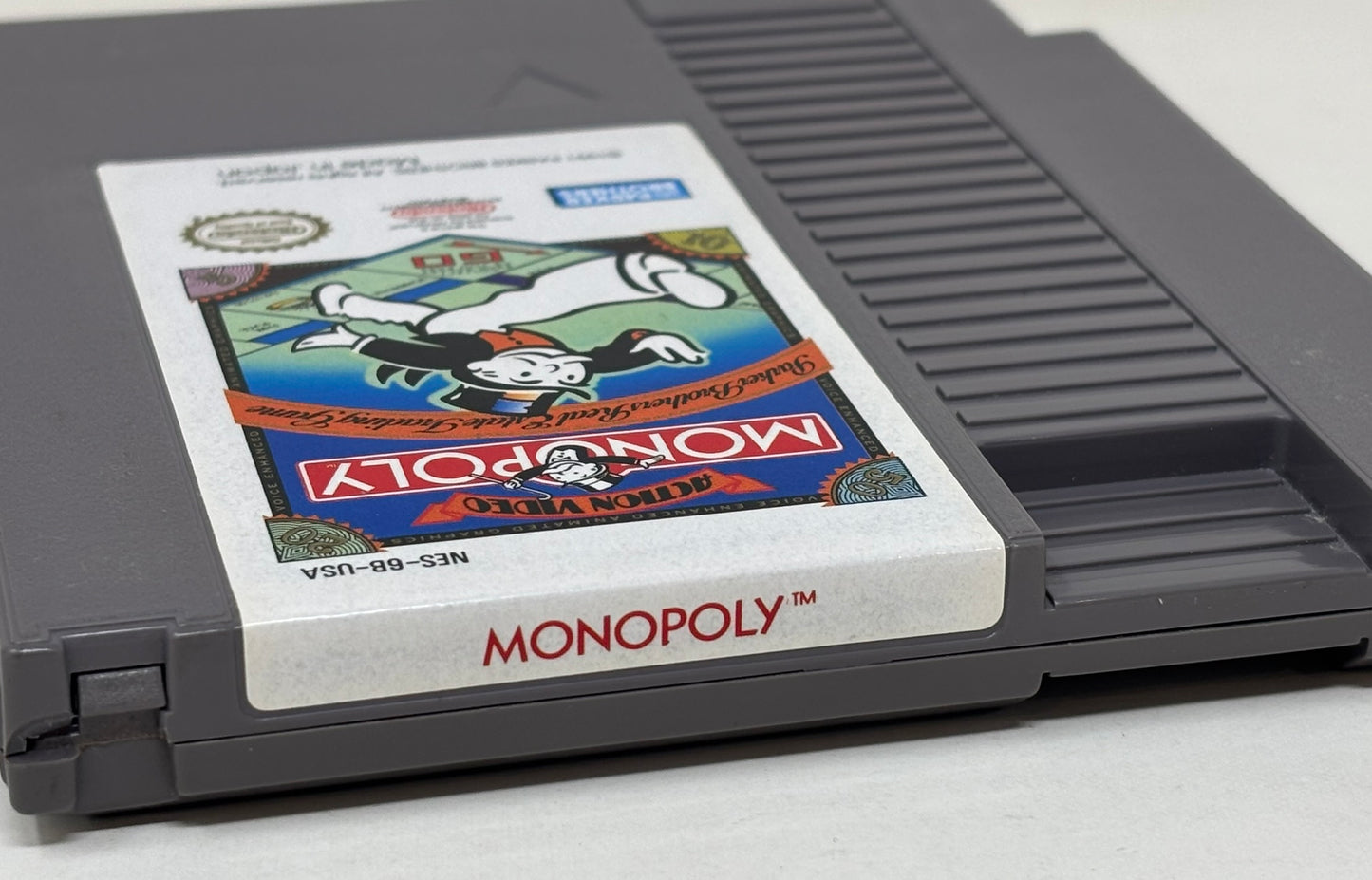 NES Nintendo - Monopoly w/ Manual