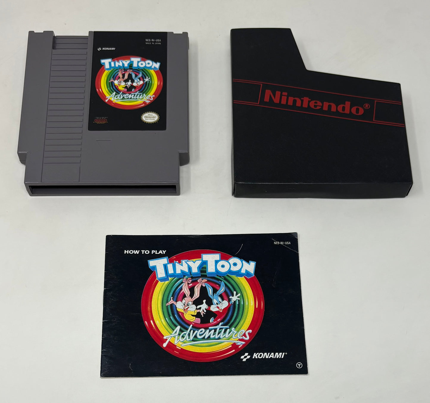 NES Nintendo - Tiny Toon Adventures w/ Manual