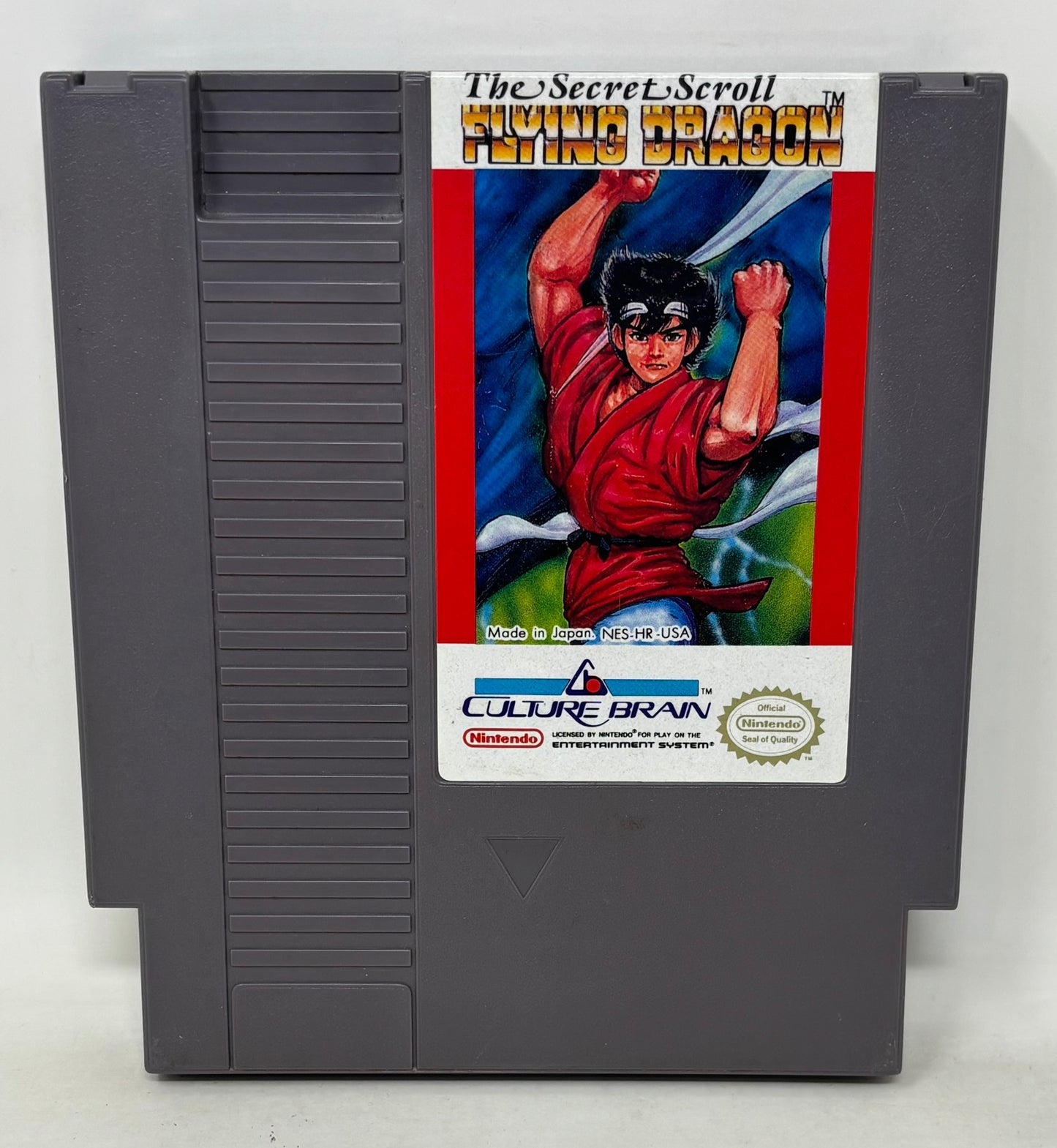 NES Nintendo - Flying Dragon: The Secret Scroll w/ Manual