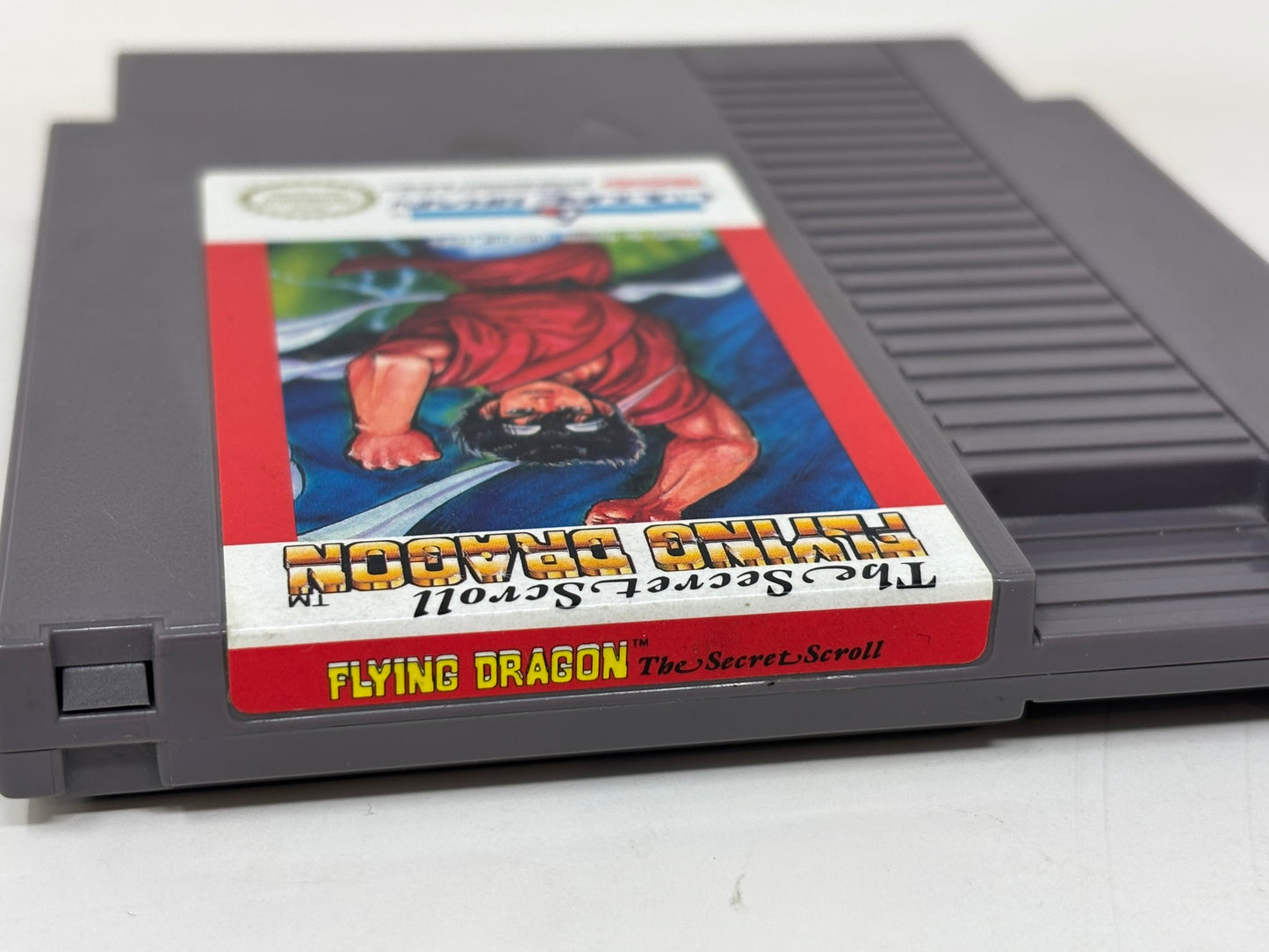 NES Nintendo - Flying Dragon: The Secret Scroll w/ Manual