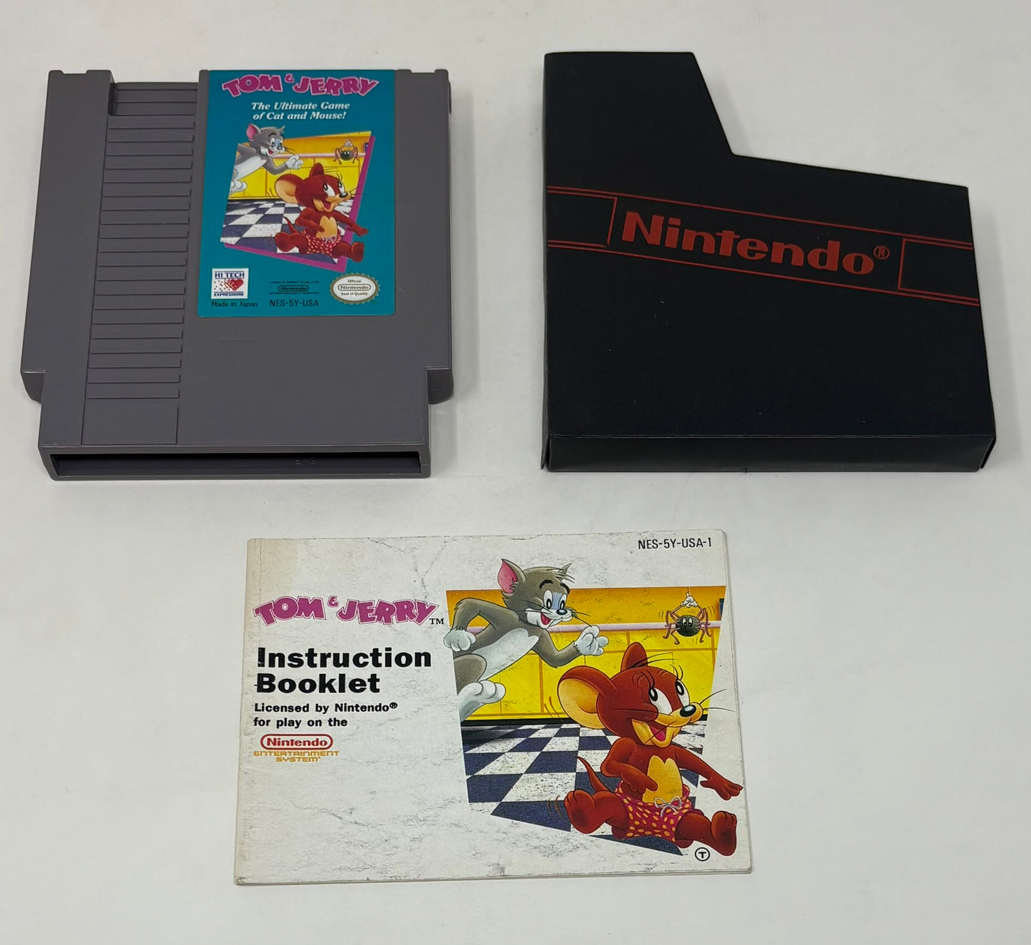 NES Nintendo - Tom & Jerry w/ Manual