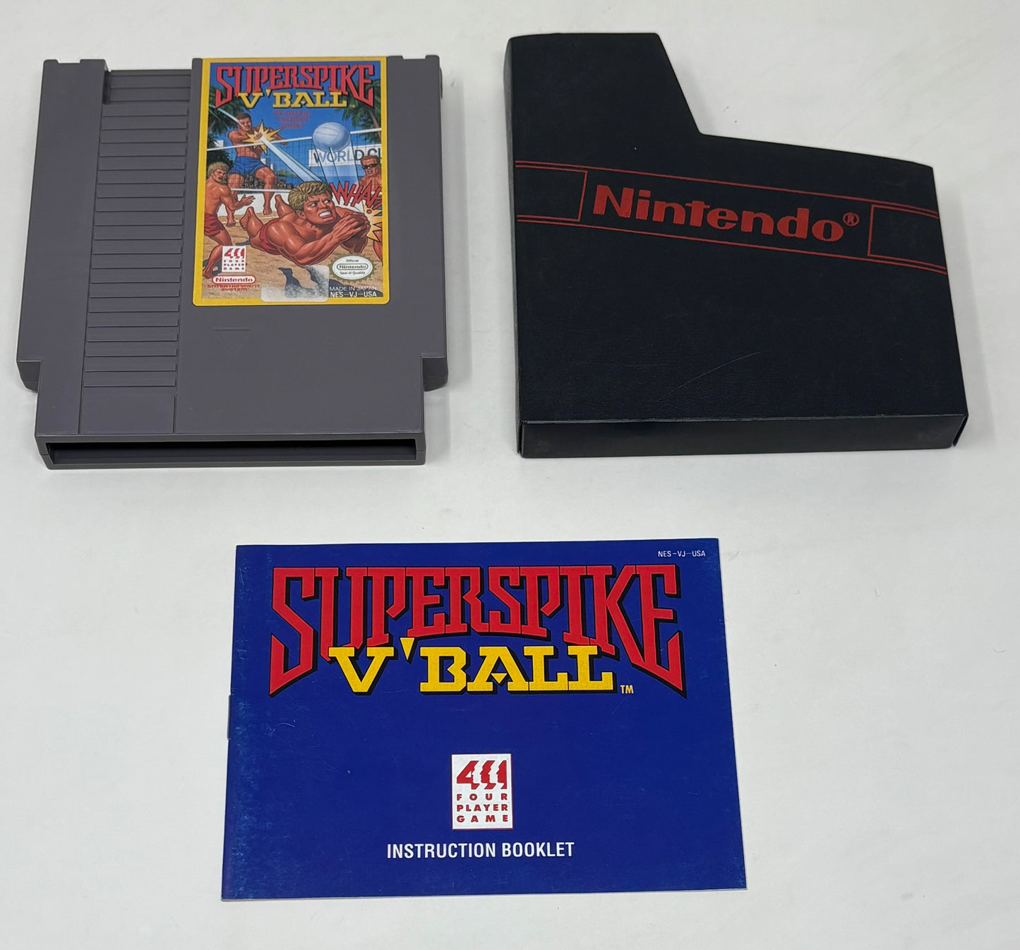 NES Nintendo - Super Spike V'Ball w/ Manual