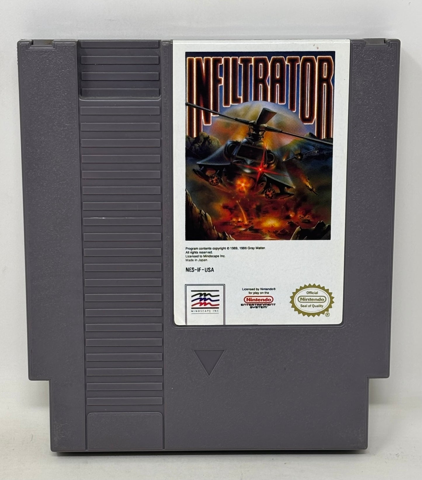 NES Nintendo - Infiltrator