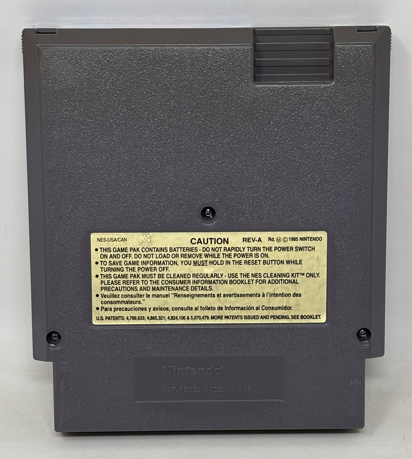NES Nintendo - Capcom's Gold Medal Challenge '92
