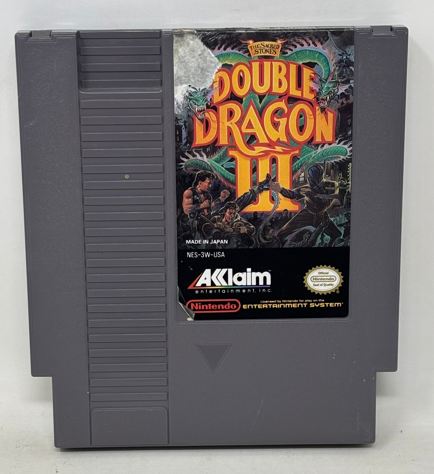 NES Nintendo - Double Dragon III 3