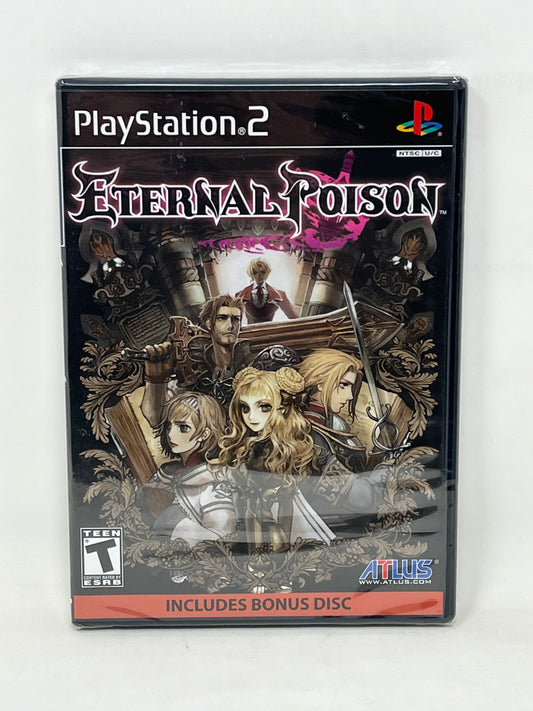 Sony PlayStation 2 - Eternal Poison w/ Bonus Disc - Sealed