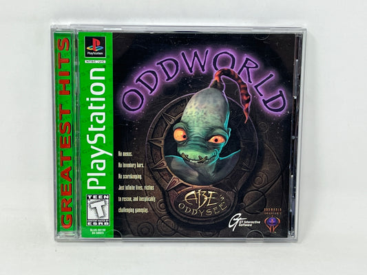 Sony PlayStation - Oddworld Abe's Oddysee (Greatest Hits) Complete