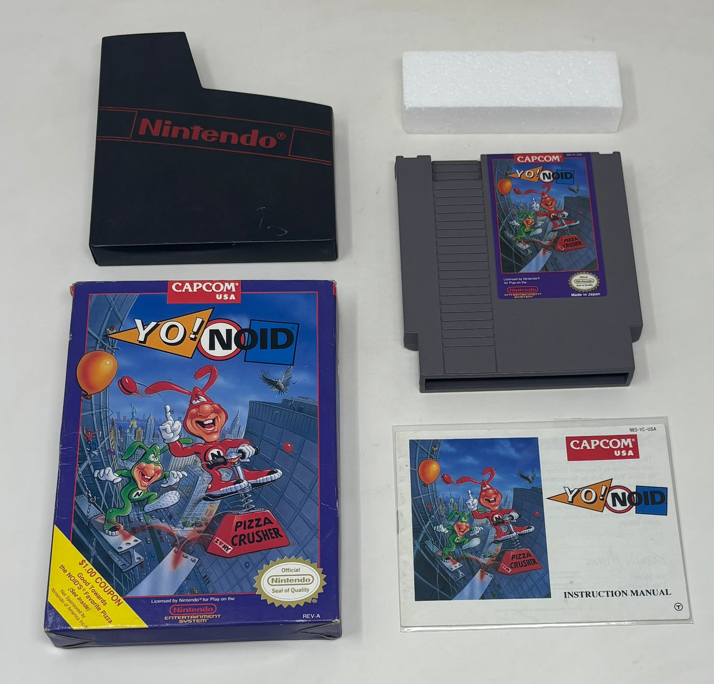 NES Nintendo - Yo! Noid - Complete