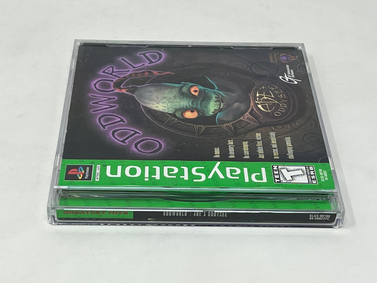 Sony PlayStation - Oddworld Abe's Oddysee (Greatest Hits) Complete