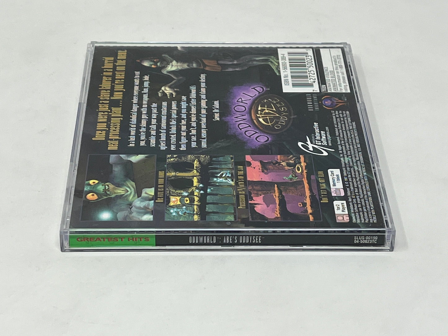 Sony PlayStation - Oddworld Abe's Oddysee (Greatest Hits) Complete