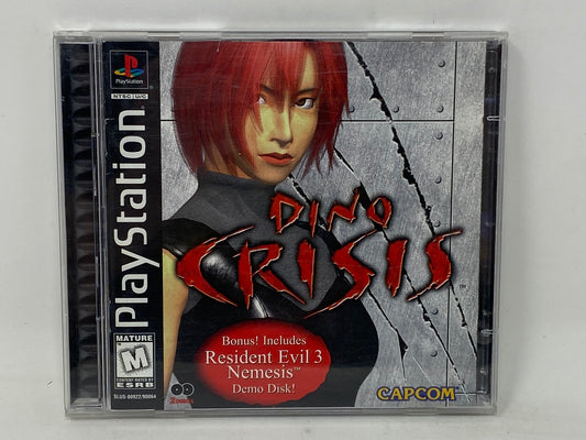 Sony PlayStation - Dino Crisis w/ RE3 Demo Disk - Complete