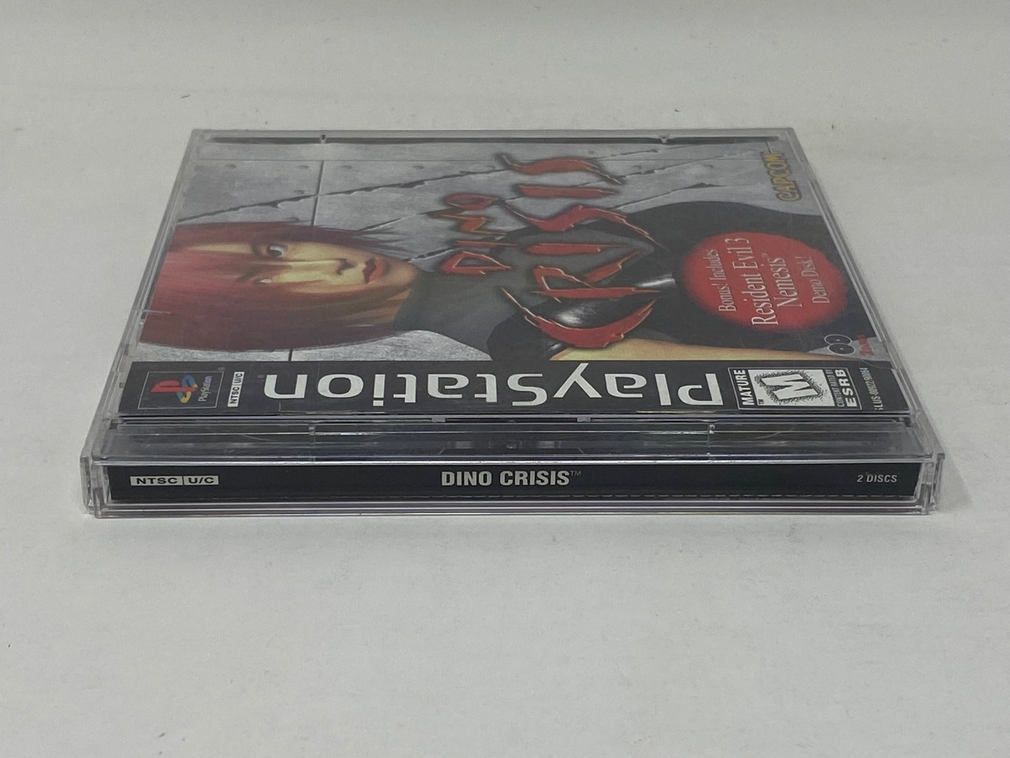 Sony PlayStation - Dino Crisis w/ RE3 Demo Disk - Complete