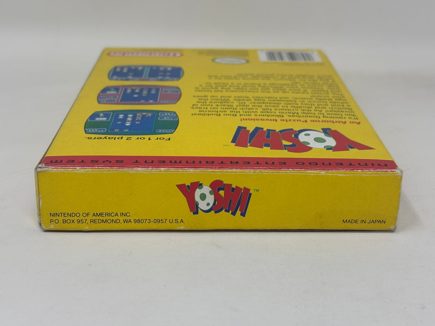 NES Nintendo - Yoshi - Complete