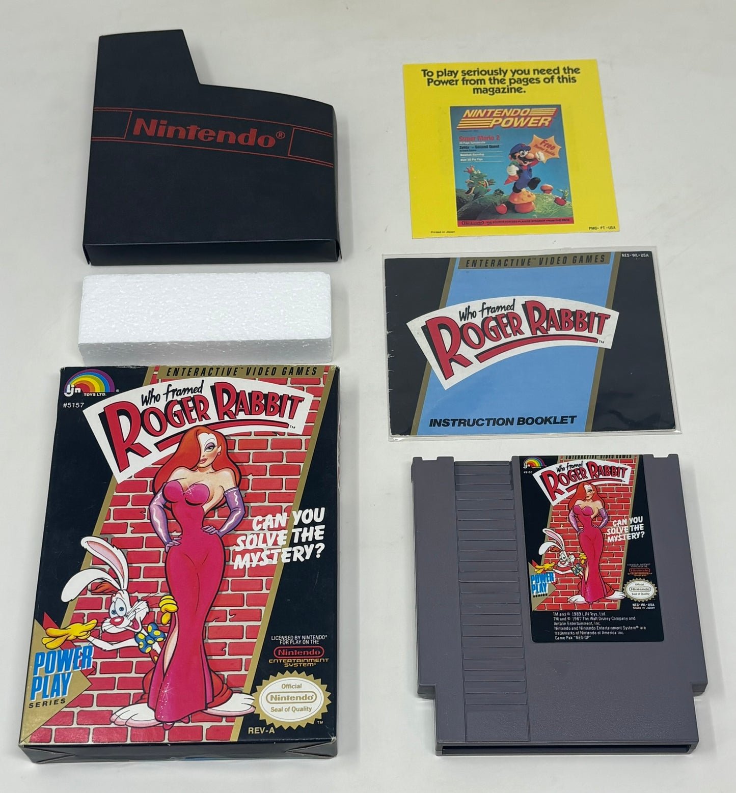 NES Nintendo - Who Framed Roger Rabbit? - Complete