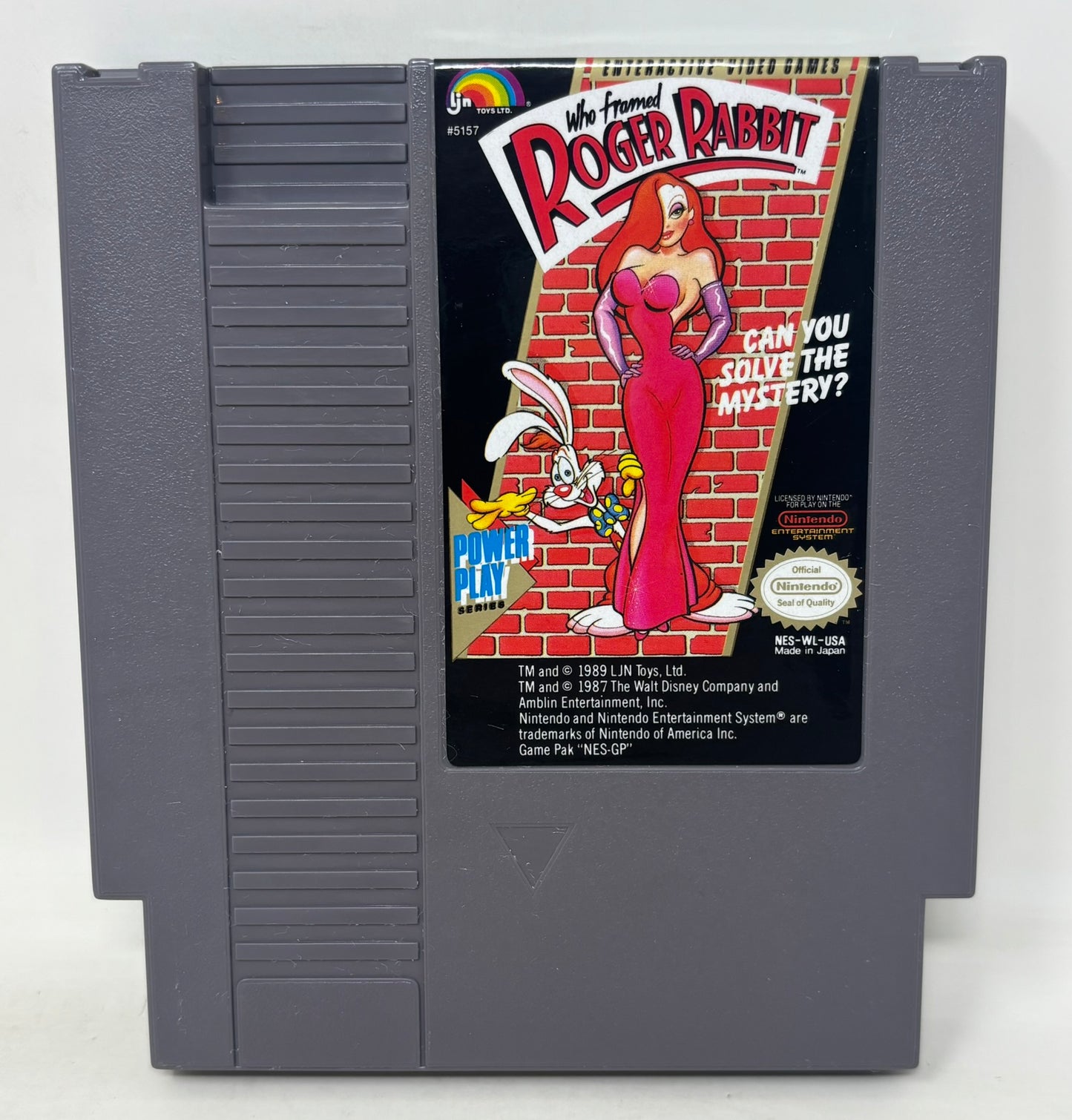 NES Nintendo - Who Framed Roger Rabbit? - Complete
