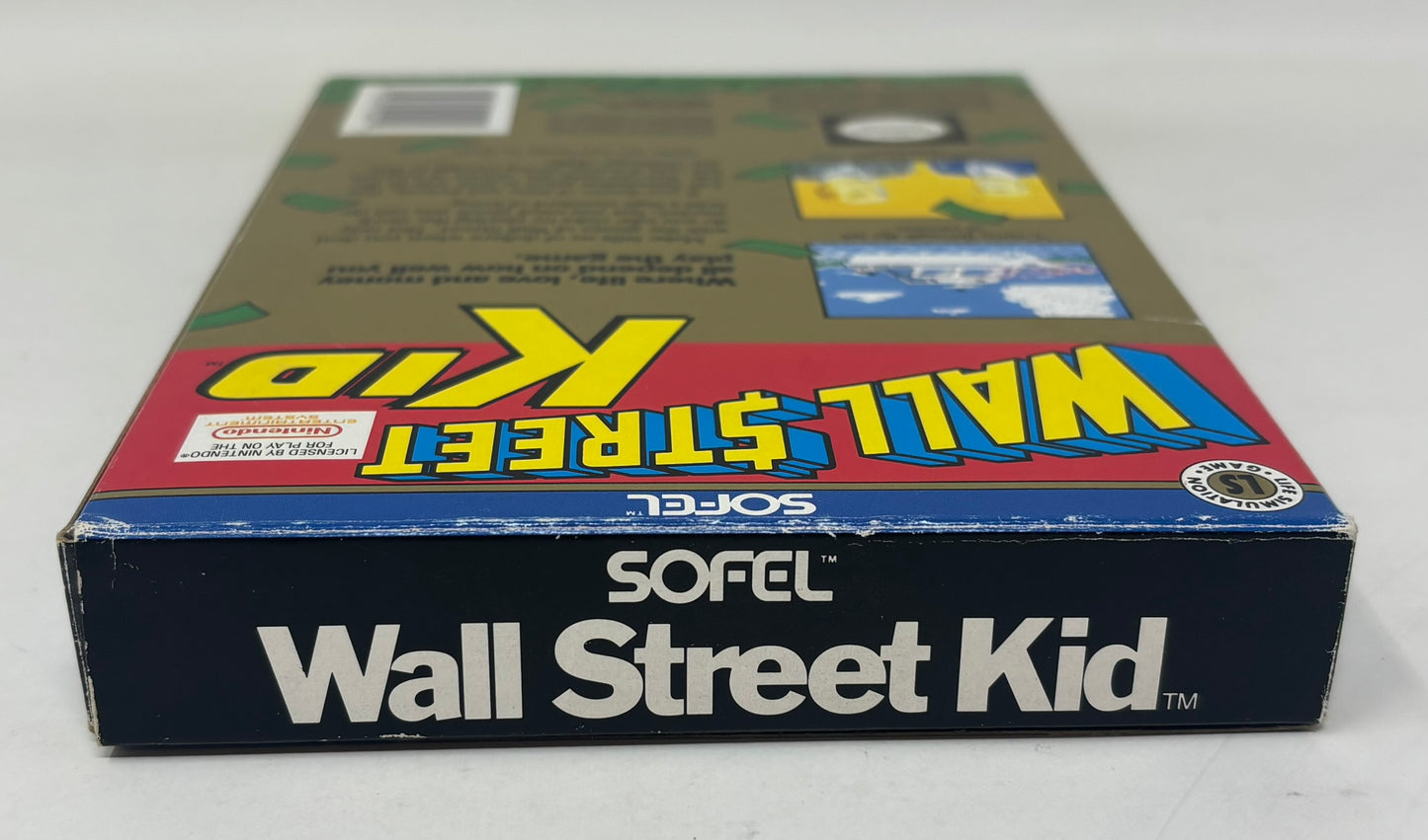 NES Nintendo - Wall Street Kid - CIB Complete