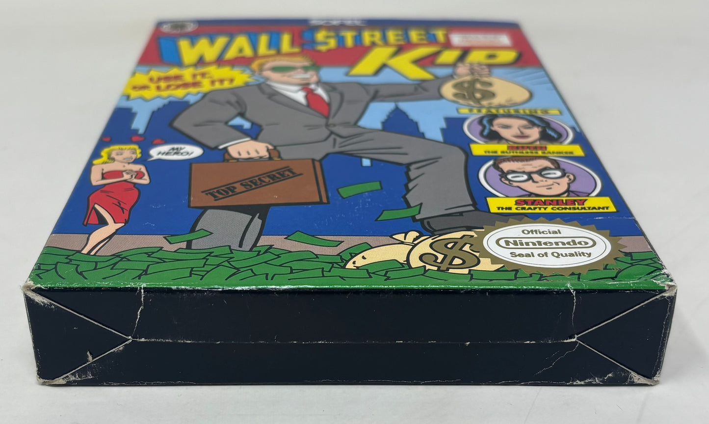 NES Nintendo - Wall Street Kid - CIB Complete
