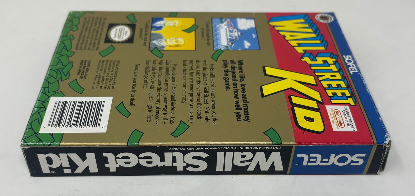NES Nintendo - Wall Street Kid - CIB Complete