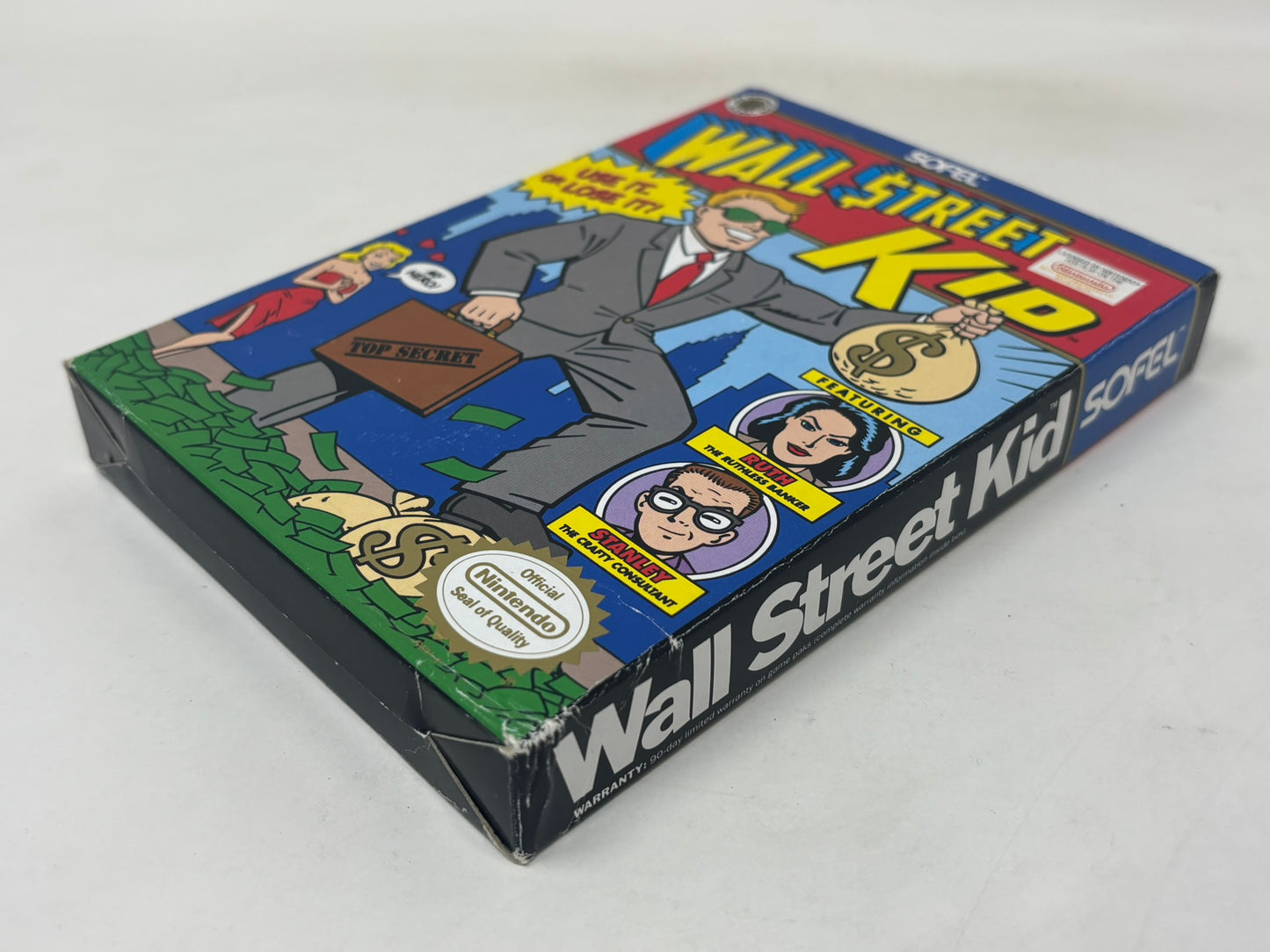 NES Nintendo - Wall Street Kid - CIB Complete