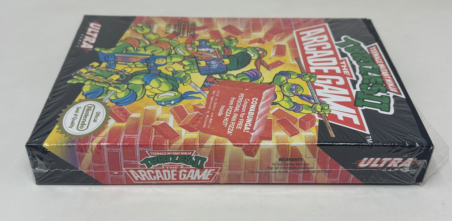 NES Nintendo - TMNT II 2: The Arcade Game - Complete