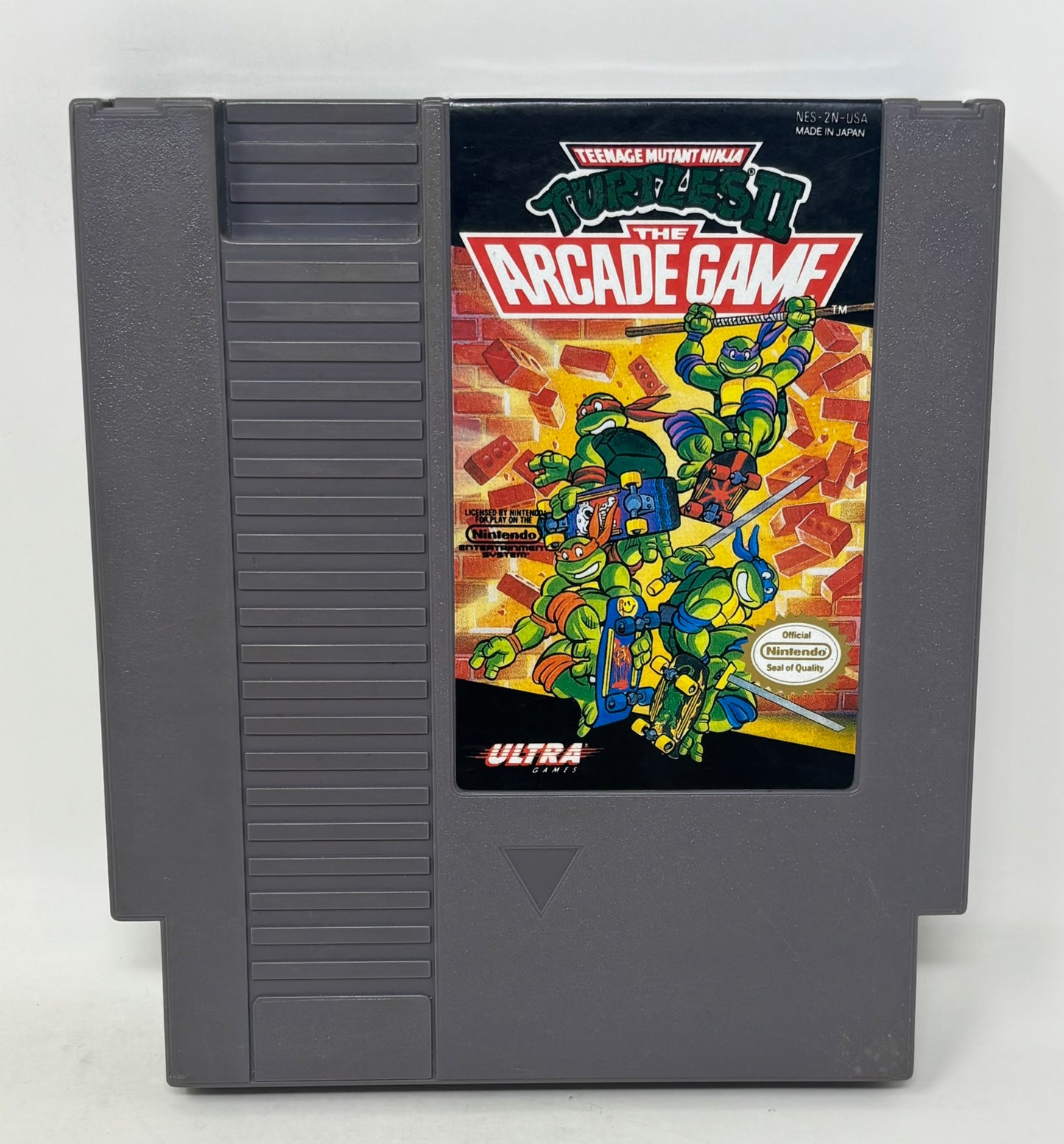 NES Nintendo - TMNT II 2: The Arcade Game - Complete