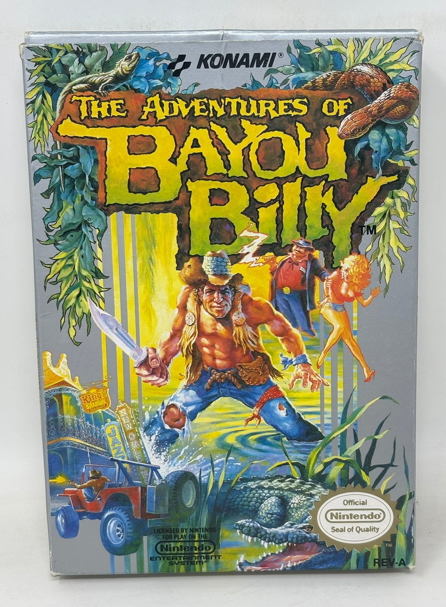 NES Nintendo - The Adventures of Bayou Billy - Complete