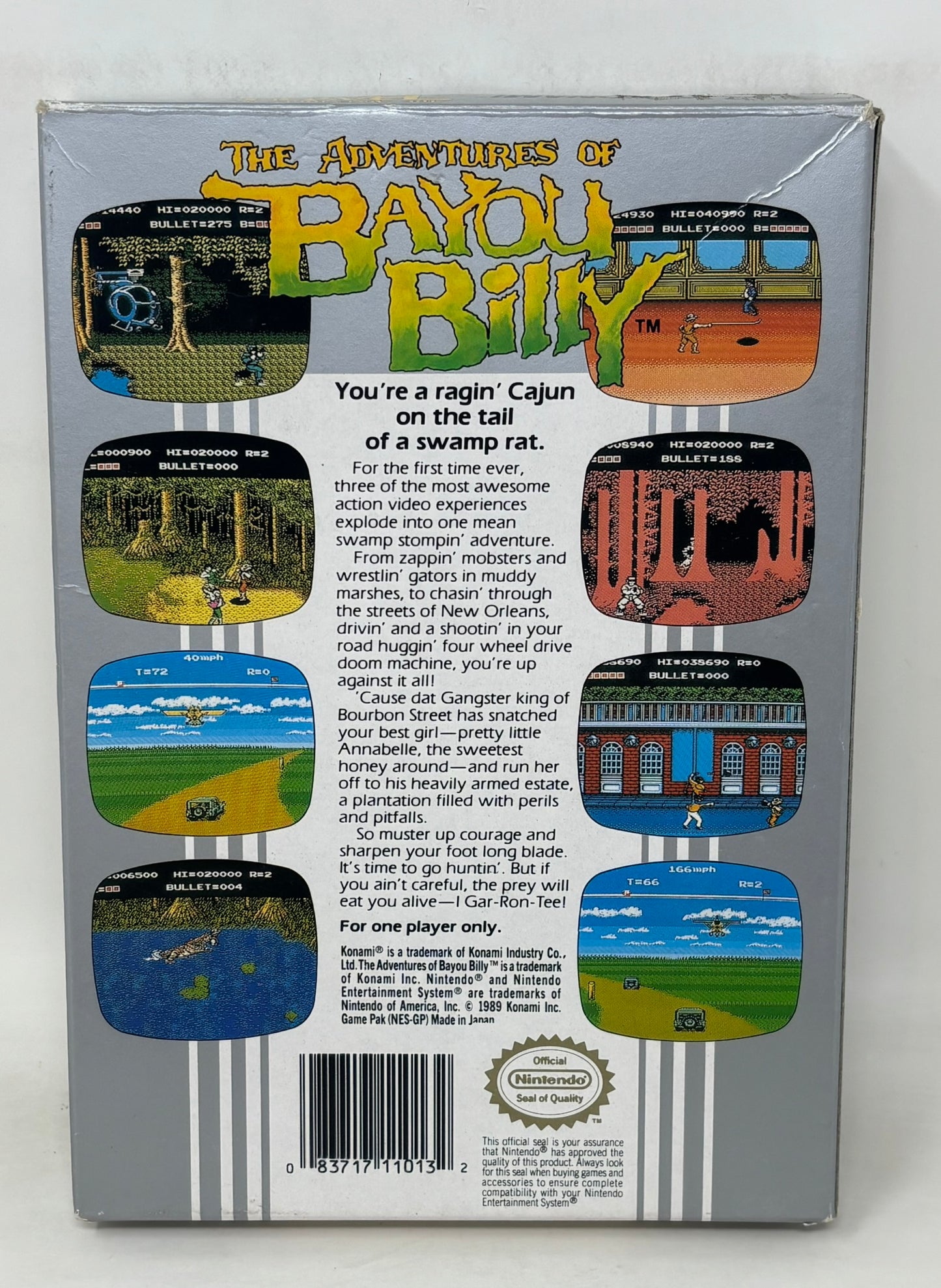 NES Nintendo - The Adventures of Bayou Billy - Complete