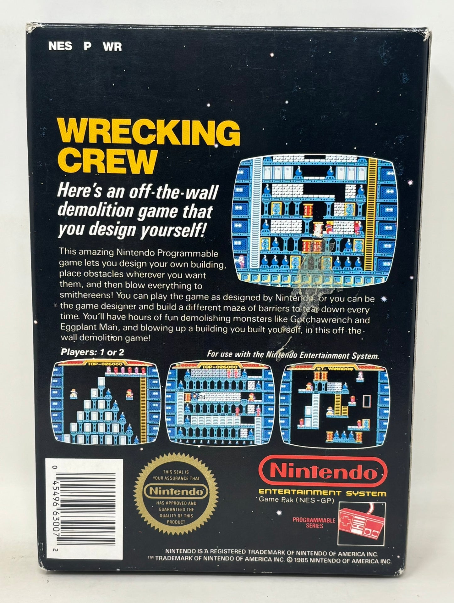 NES Nintendo - Wrecking Crew - Complete
