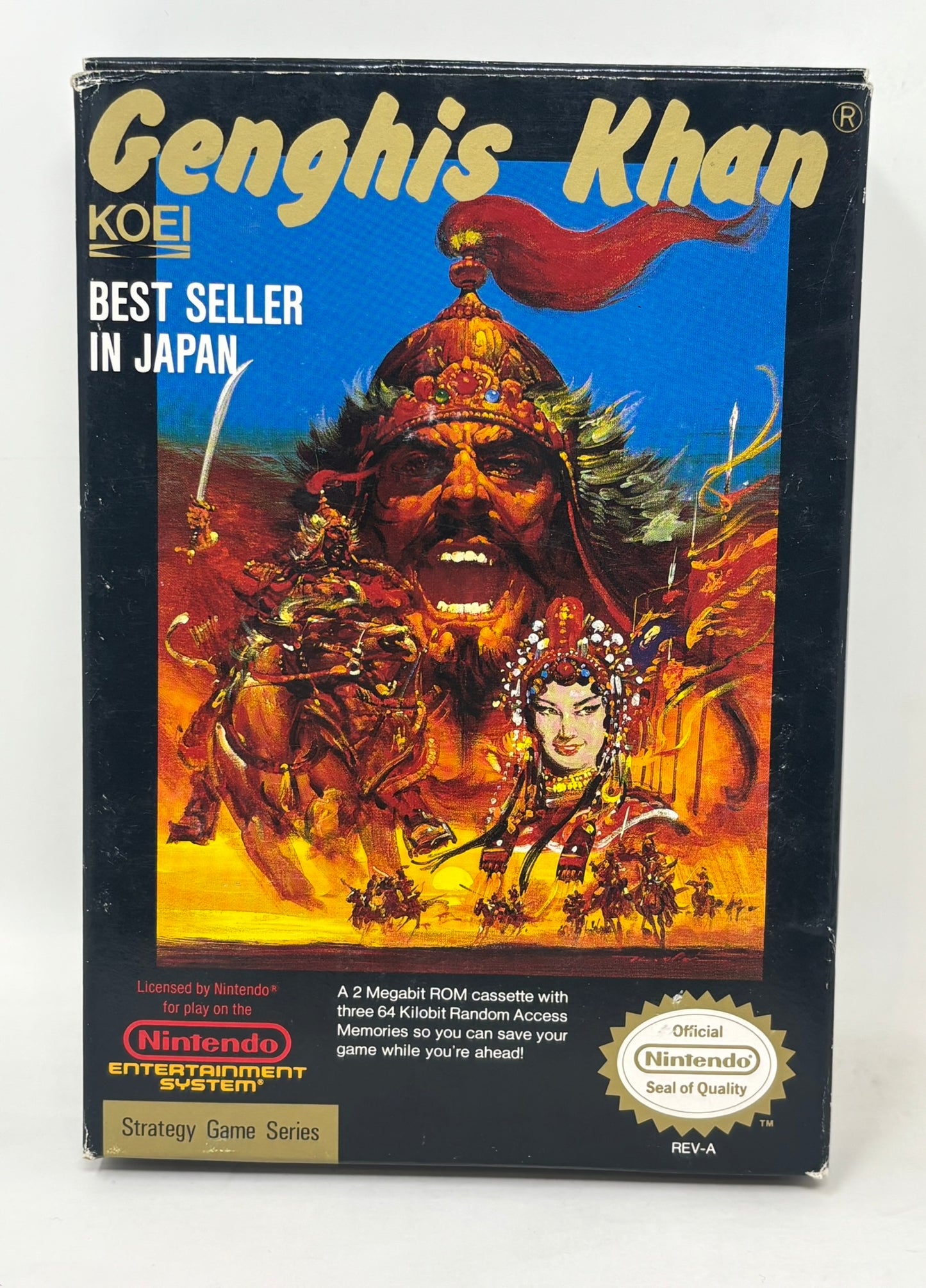 NES Nintendo - Genghis Khan - Complete
