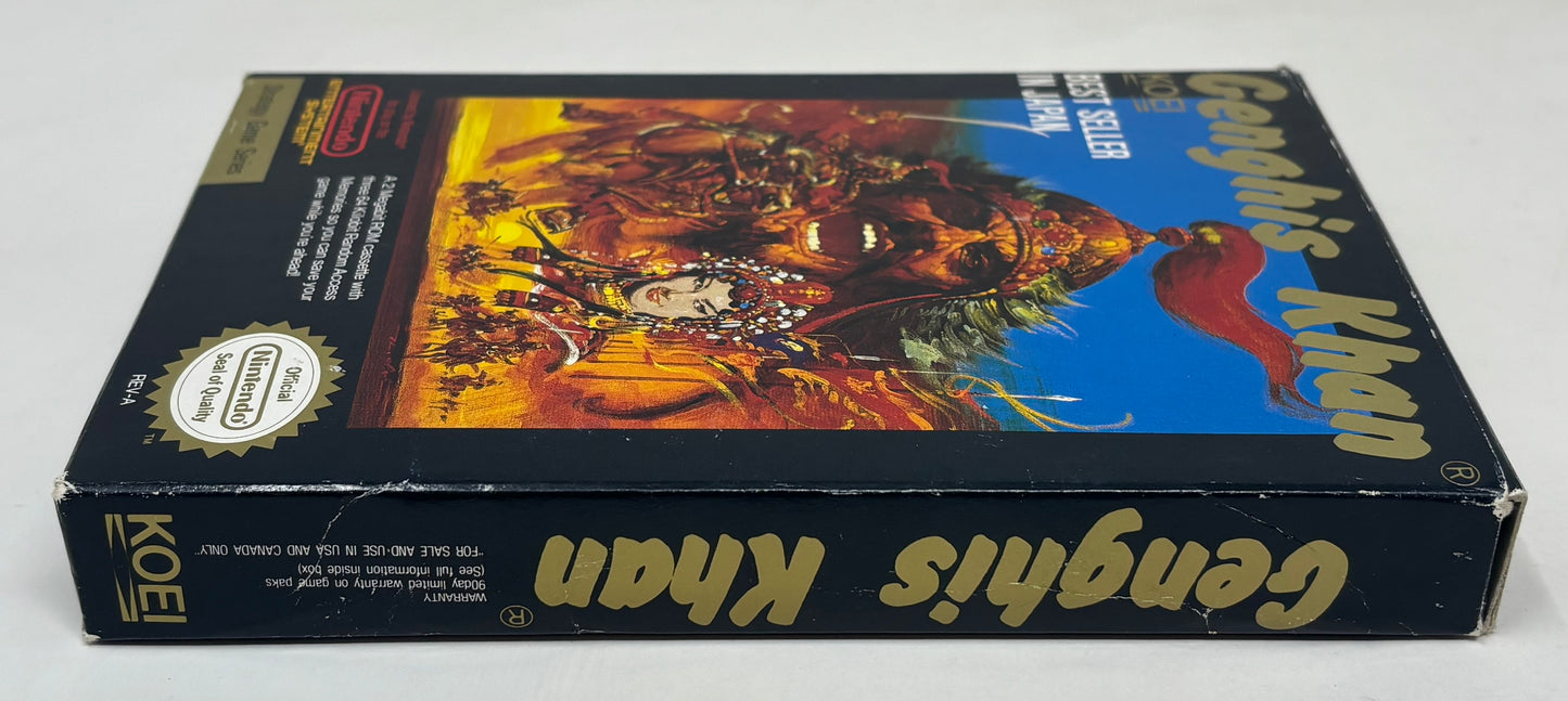 NES Nintendo - Genghis Khan - Complete