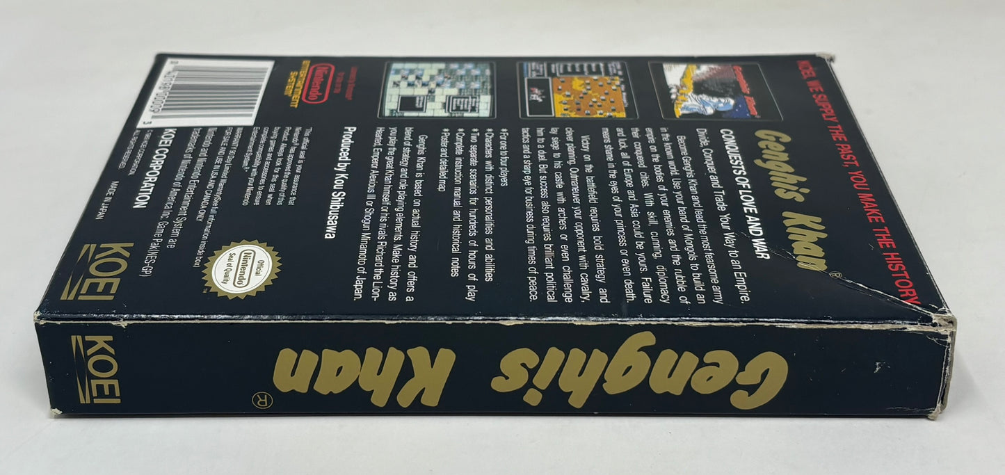 NES Nintendo - Genghis Khan - Complete