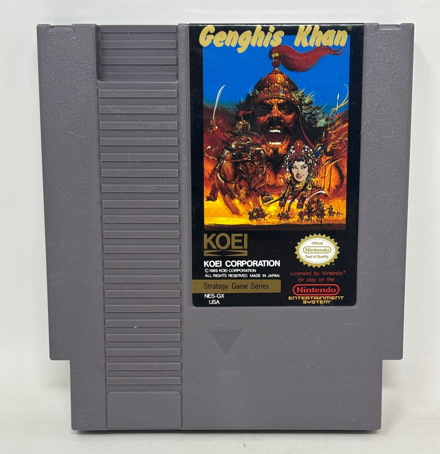 NES Nintendo - Genghis Khan - Complete