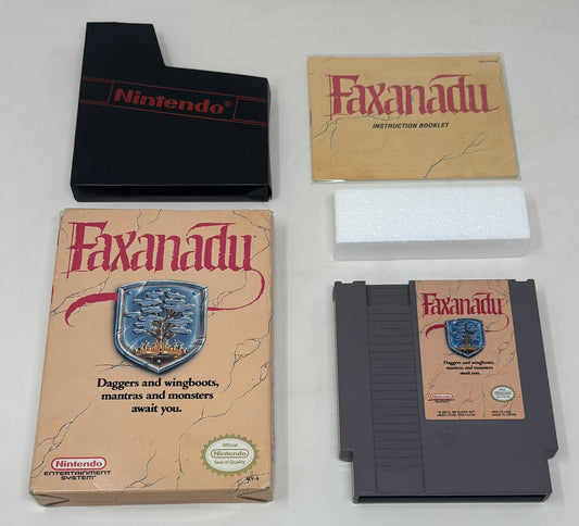 NES Nintendo - Faxanadu - Complete