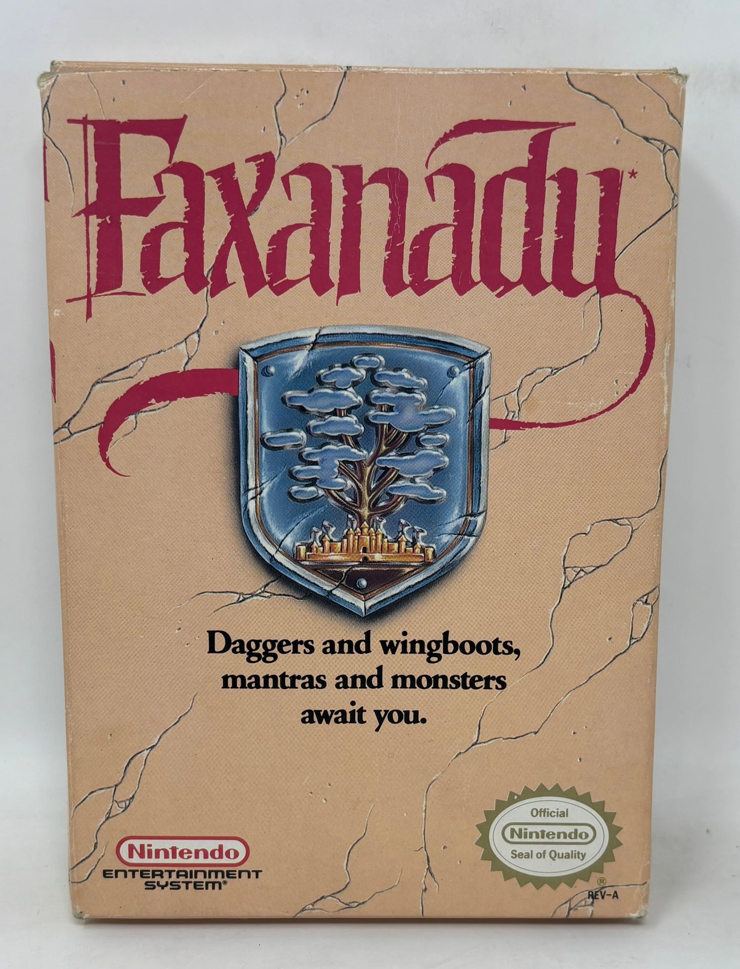 NES Nintendo - Faxanadu - Complete