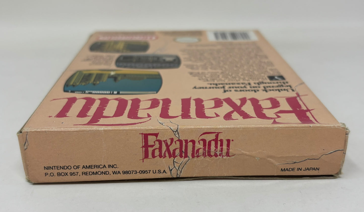 NES Nintendo - Faxanadu - Complete