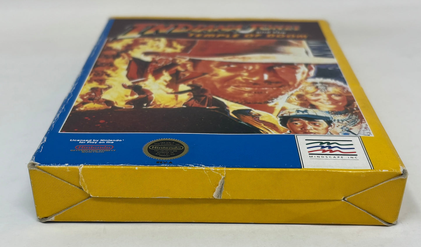 NES Nintendo - Indiana Jones & The Temple of Doom (Mindscape) Complete