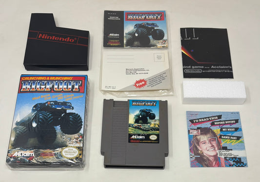 NES Nintendo - Bigfoot - Complete