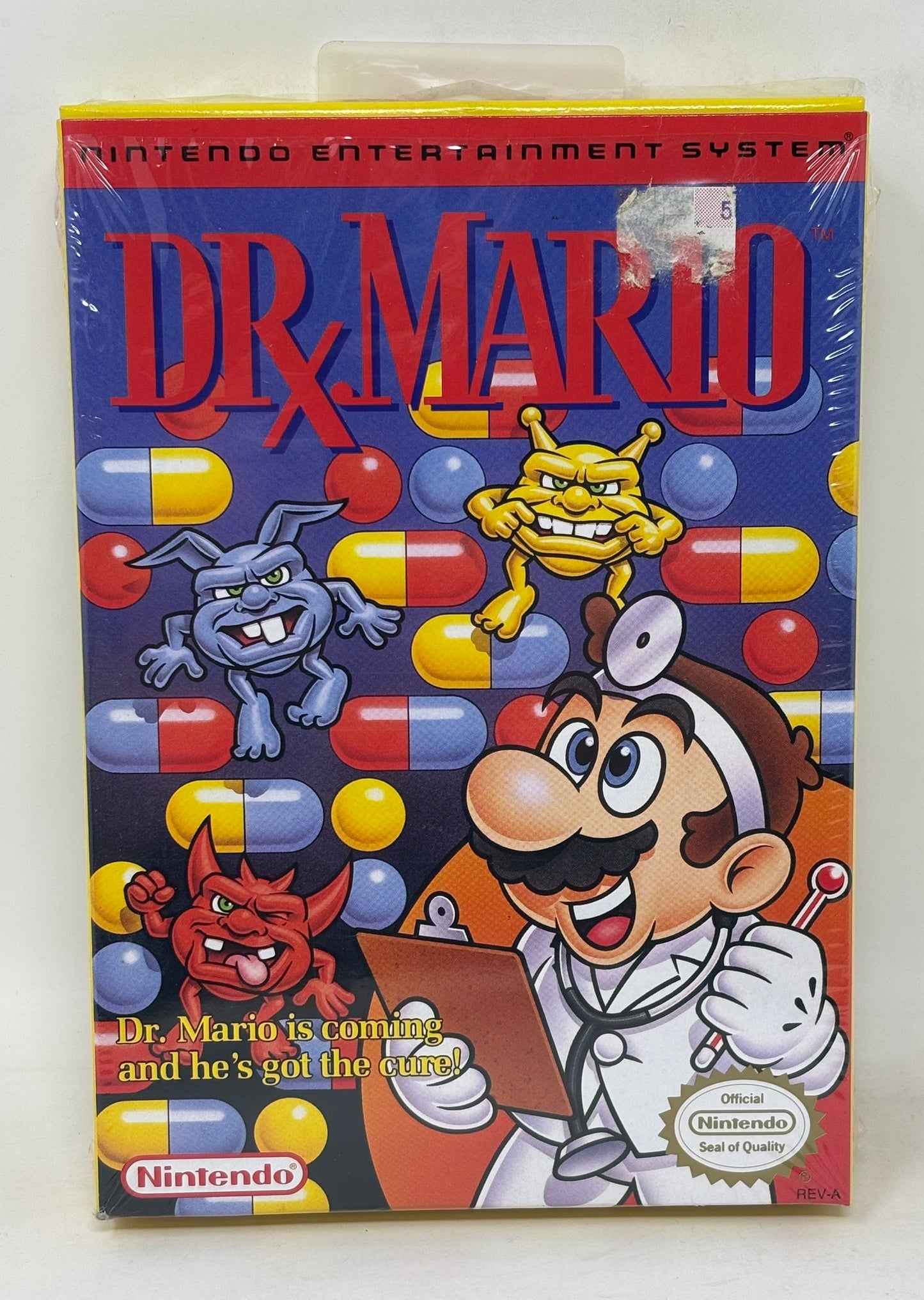 NES Nintendo - Dr. Mario - Complete