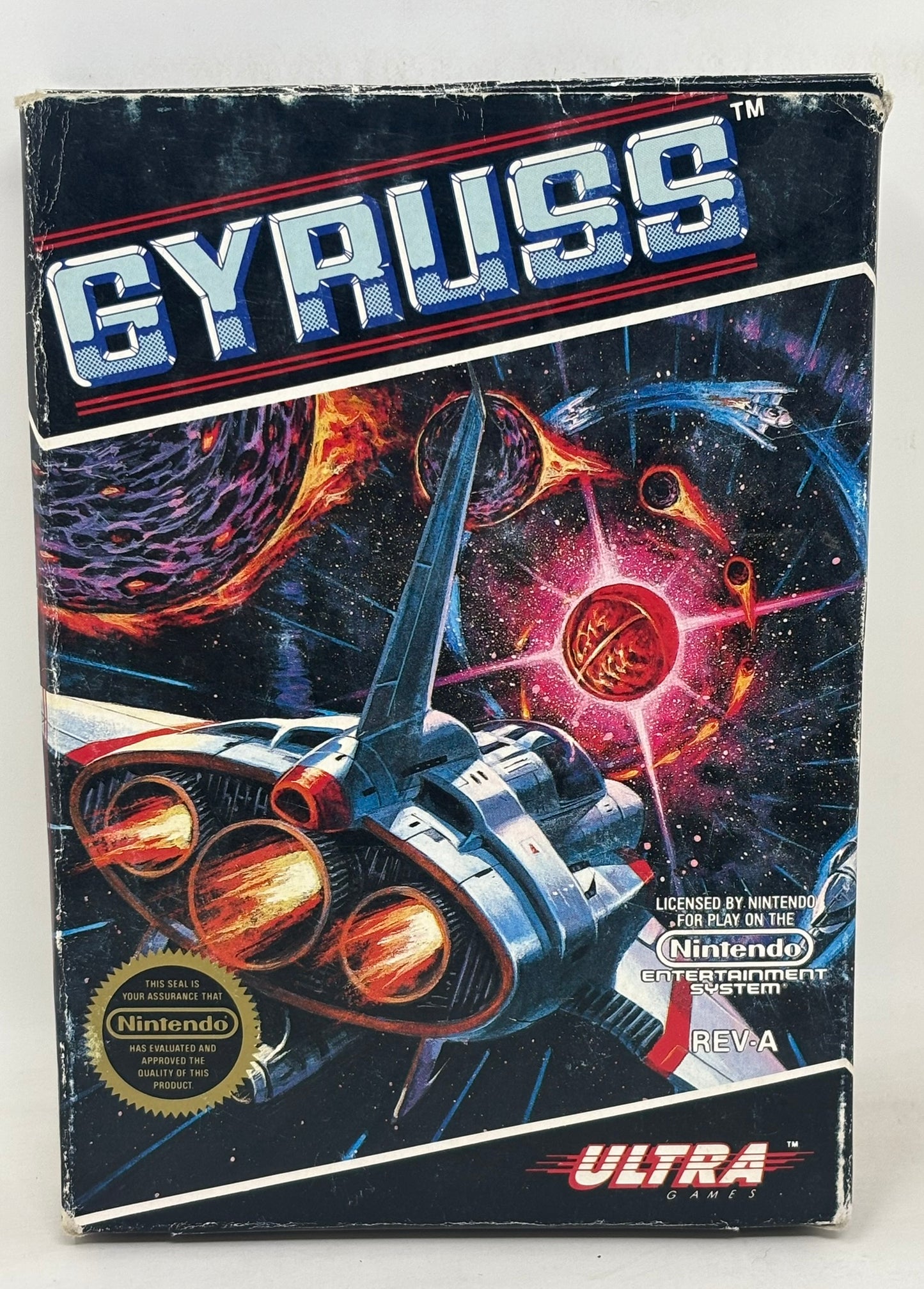 NES Nintendo - Gyruss - Complete