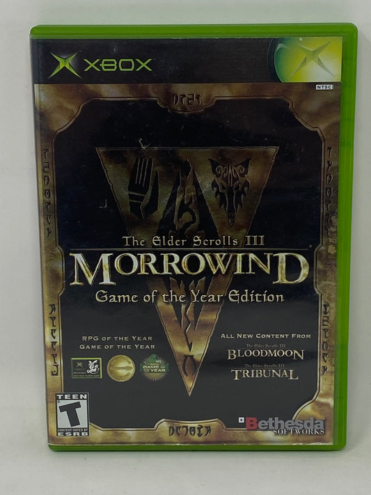 Xbox - Elder Scrolls III Morrowind (Game of the Year Edition)