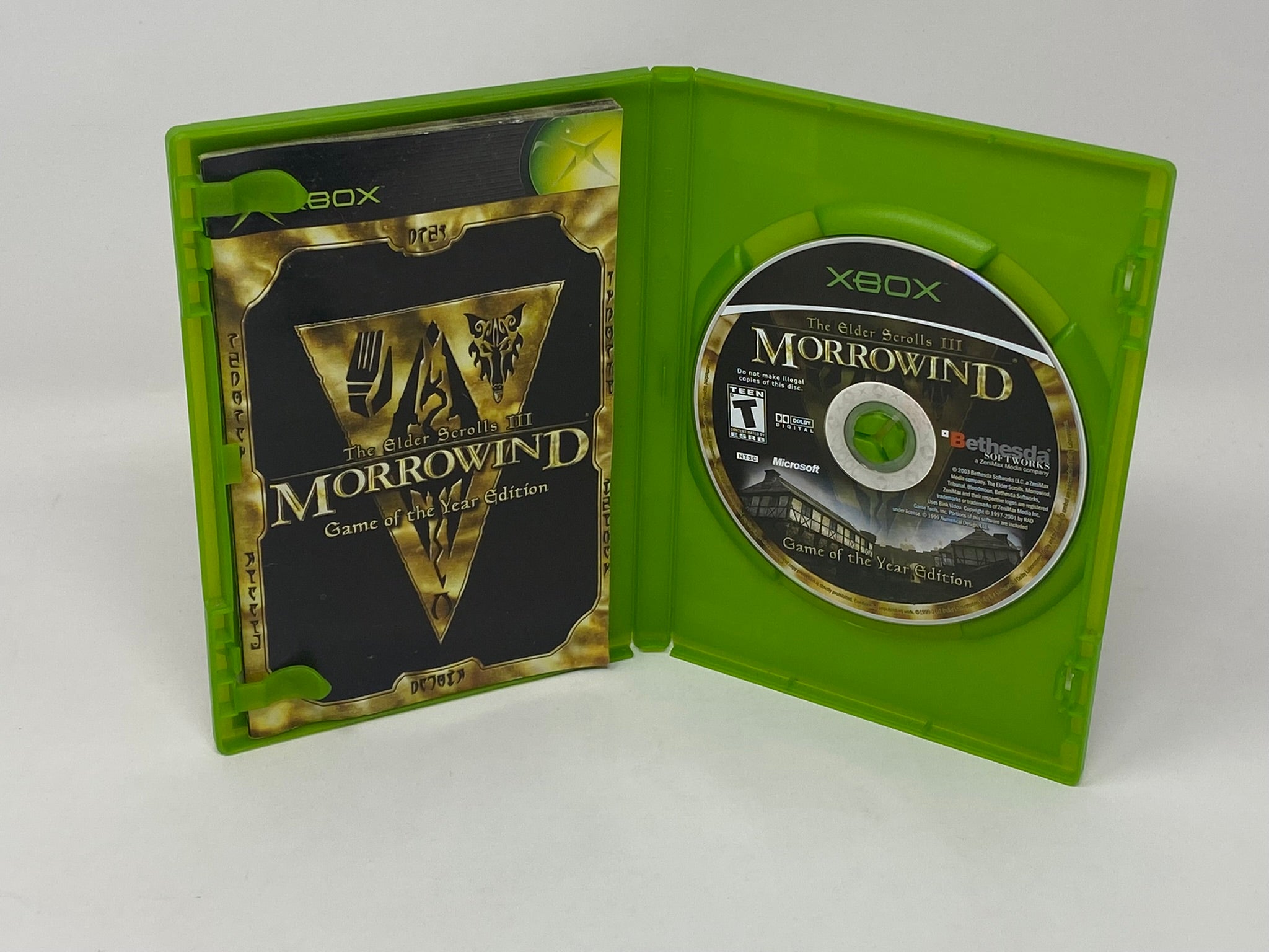 Xbox - Elder Scrolls III Morrowind (Game of the Year Edition)