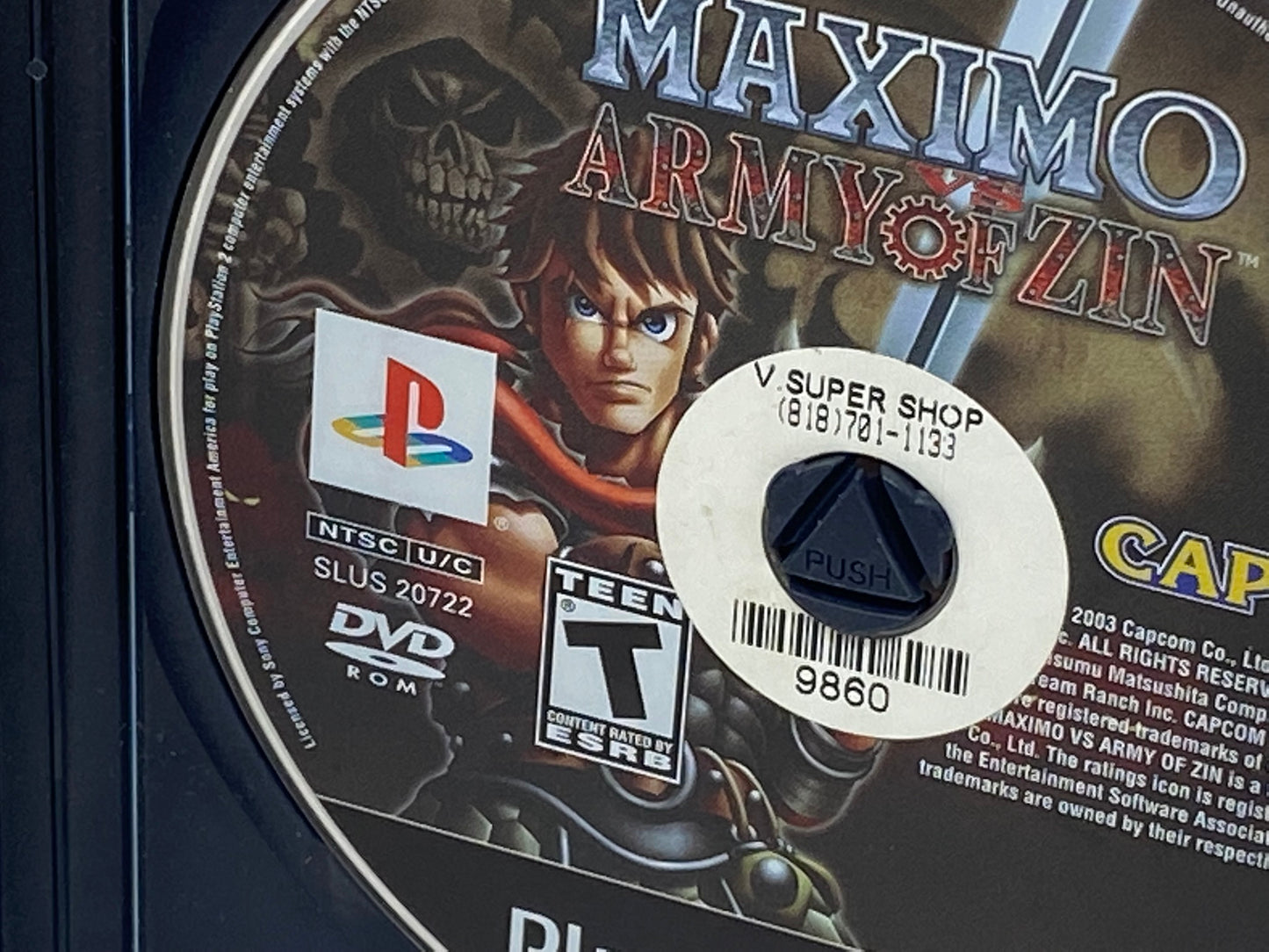 Sony PlayStation 2 PS2 - Maximo Vs Army of Zin - Complete