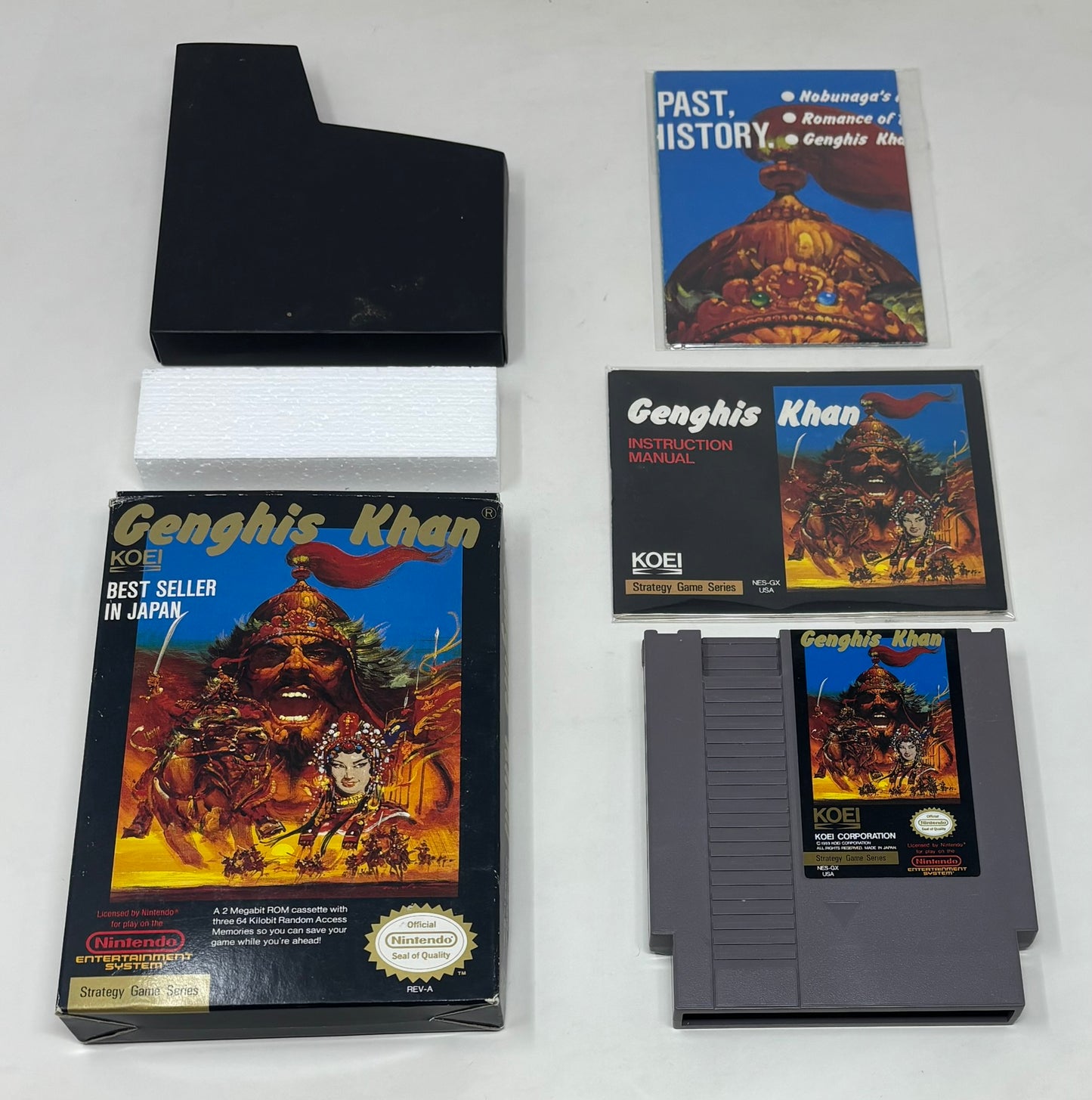 NES Nintendo - Genghis Khan - Complete