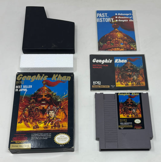 NES Nintendo - Genghis Khan - Complete