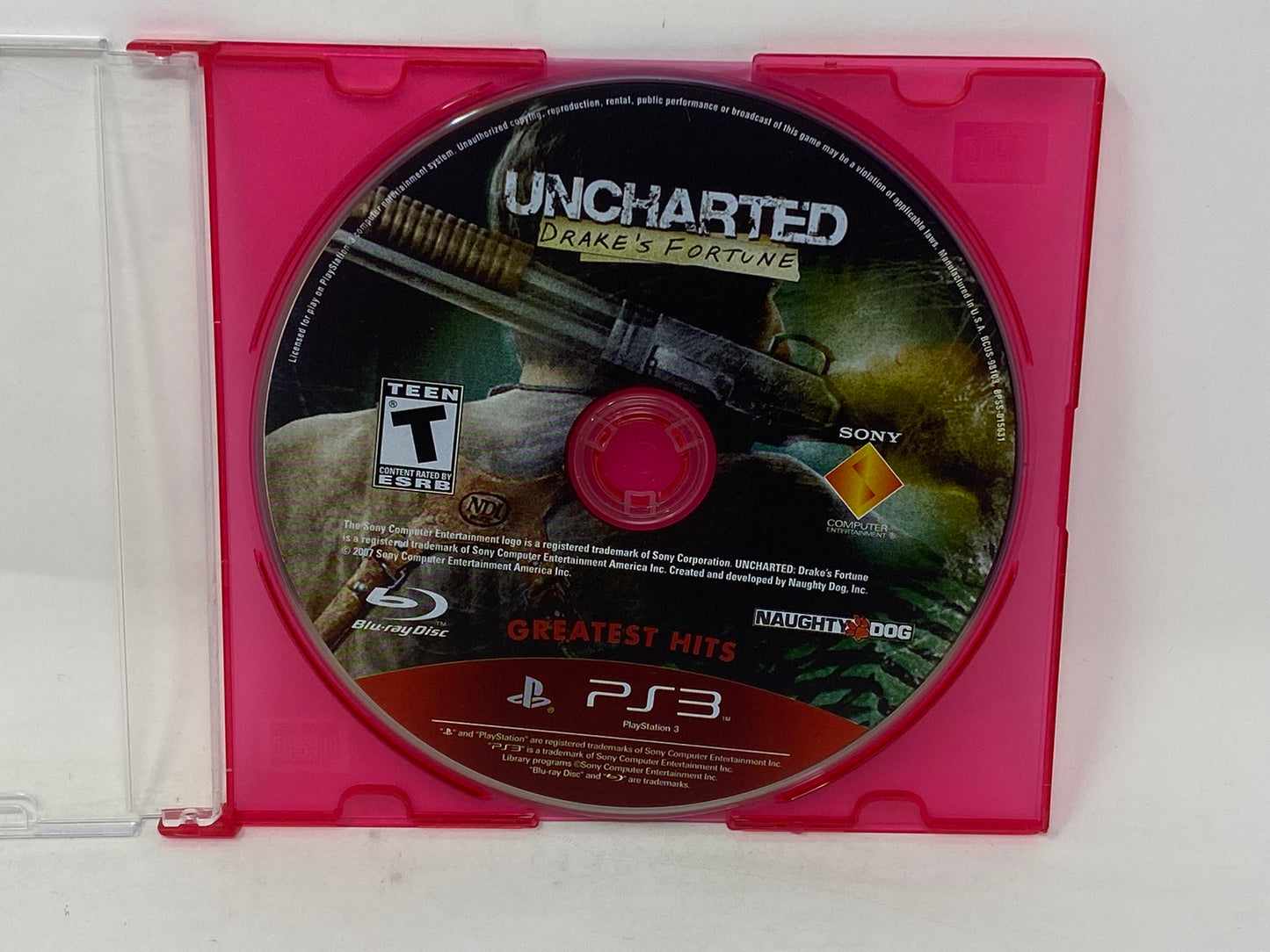 Sony PlayStation 3 PS3 - Uncharted Drake's Fortune (Greatest Hits)