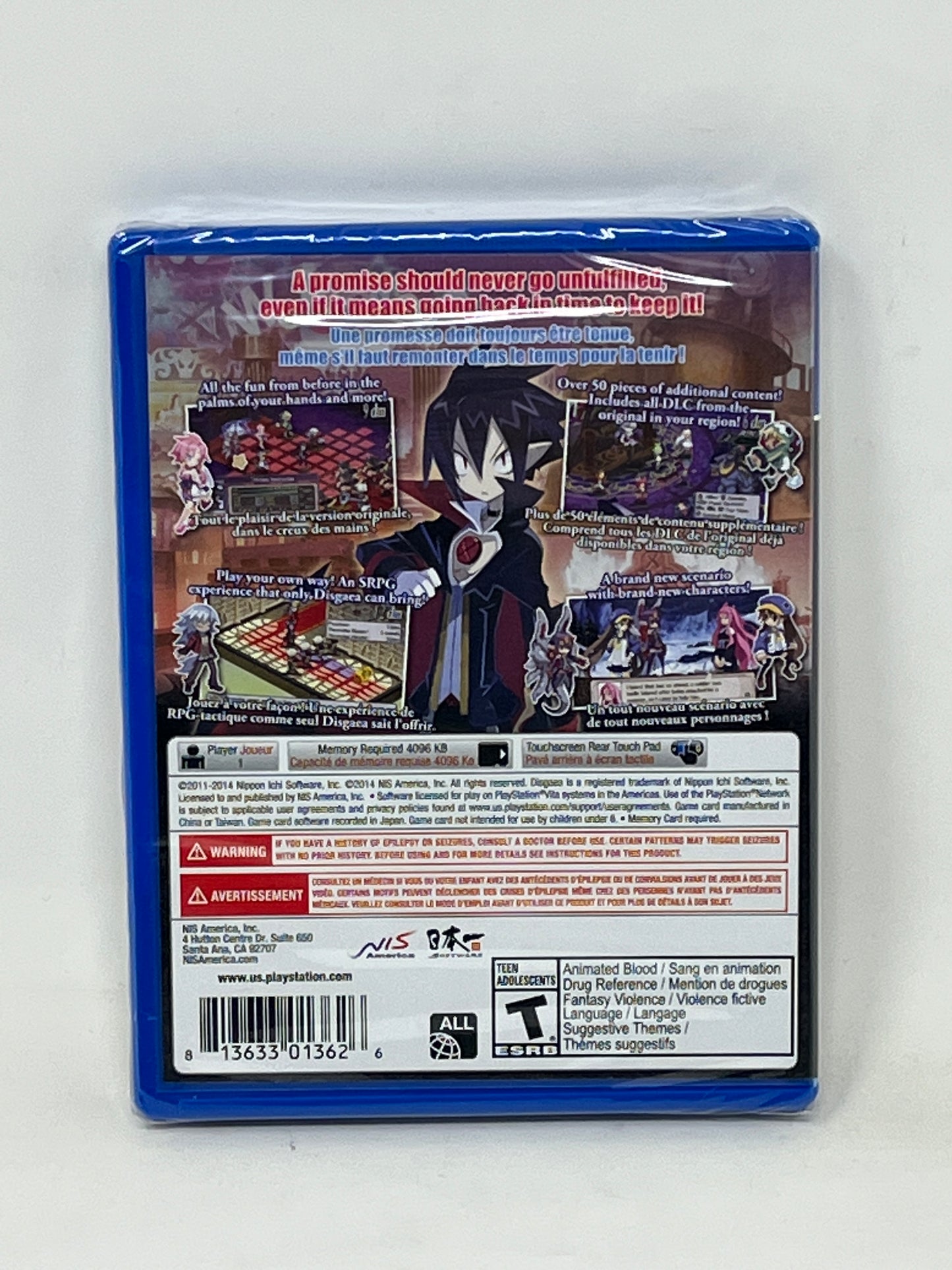 PlayStation Vita - Disgaea 4: A Promise Revisted - Sealed