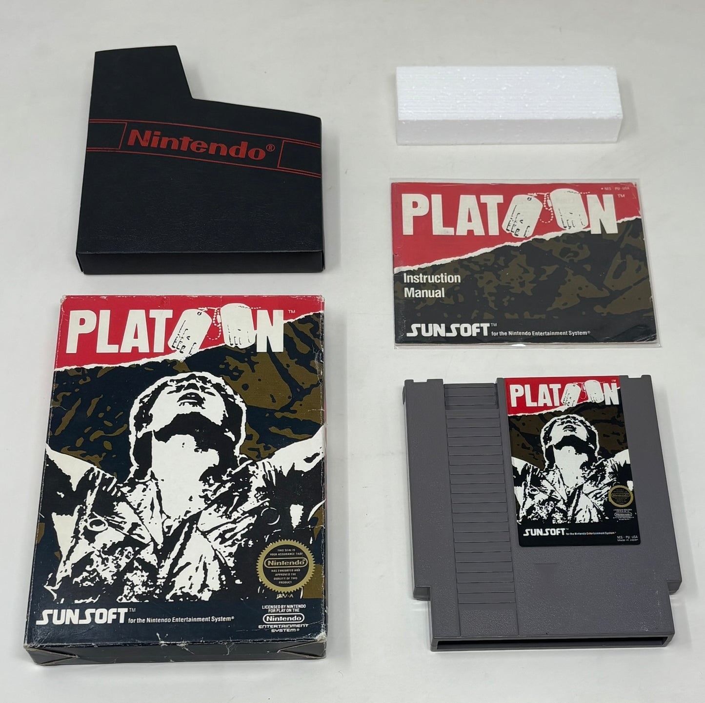 NES Nintendo - Platoon - Complete