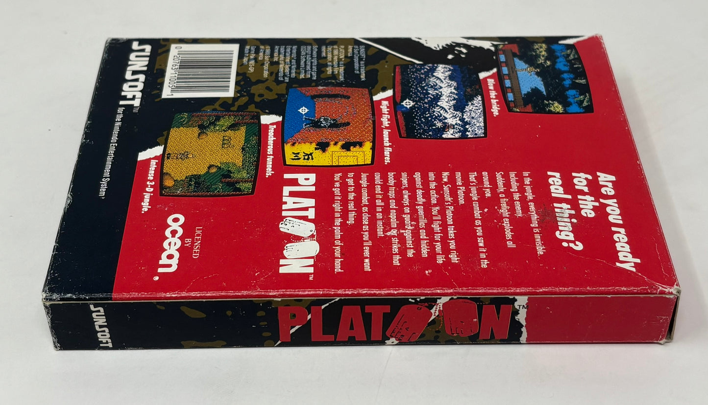 NES Nintendo - Platoon - Complete